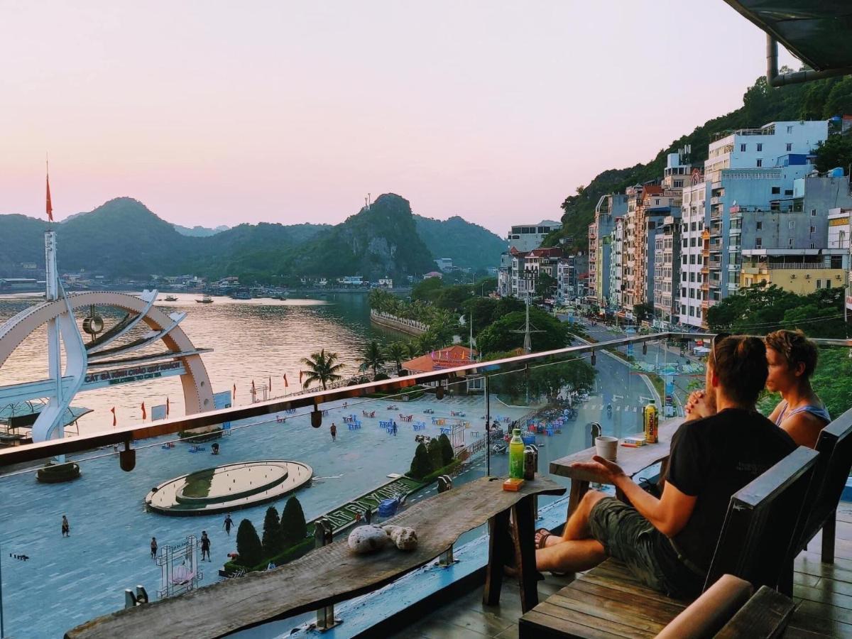 Catba Pod Hostel - Restaurant And Rooftop Bar Dong Khe Sau المظهر الخارجي الصورة