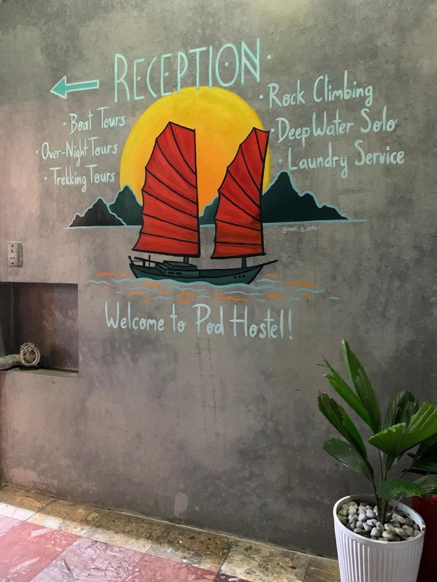 Catba Pod Hostel - Restaurant And Rooftop Bar Dong Khe Sau المظهر الخارجي الصورة