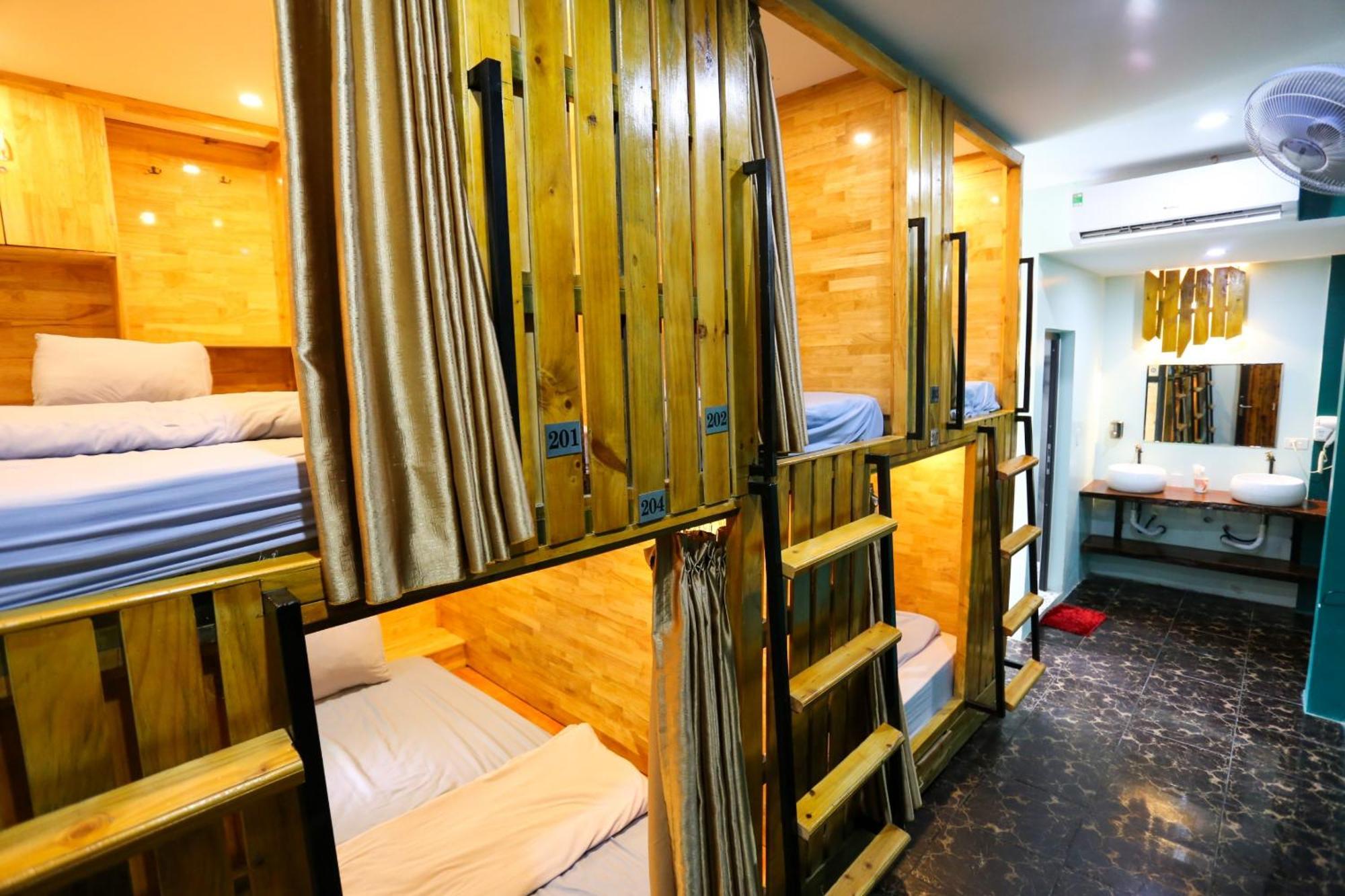 Catba Pod Hostel - Restaurant And Rooftop Bar Dong Khe Sau المظهر الخارجي الصورة